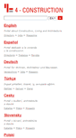 Mobile Screenshot of 4-construction.com