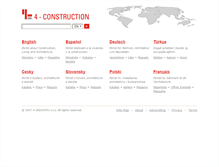 Tablet Screenshot of 4-construction.com